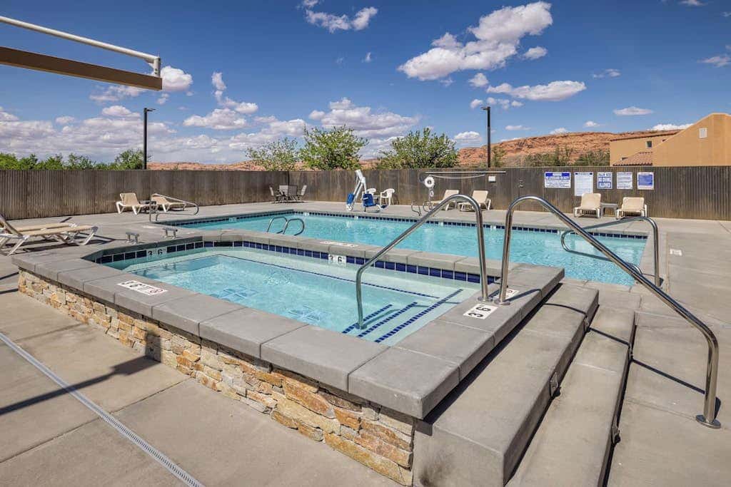 Family Friendly Home with Mountain View,  Great Locale, Seasonal Pool & Hot Tub
