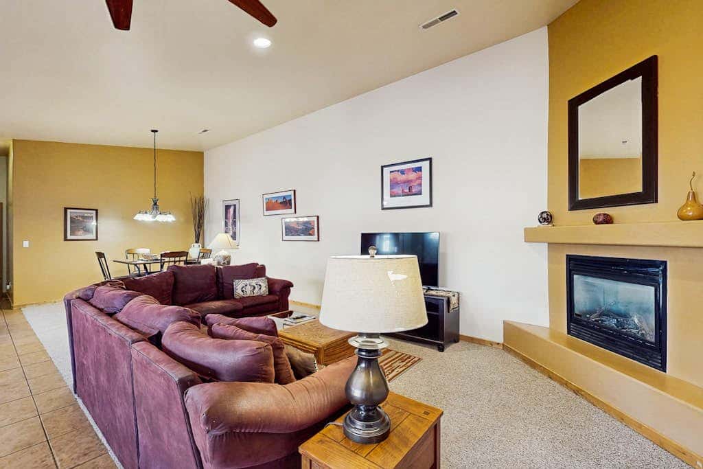 Beautiful Dog-Friendly Home with Shared Indoor Pool, Yard, WiFi, and Fireplace