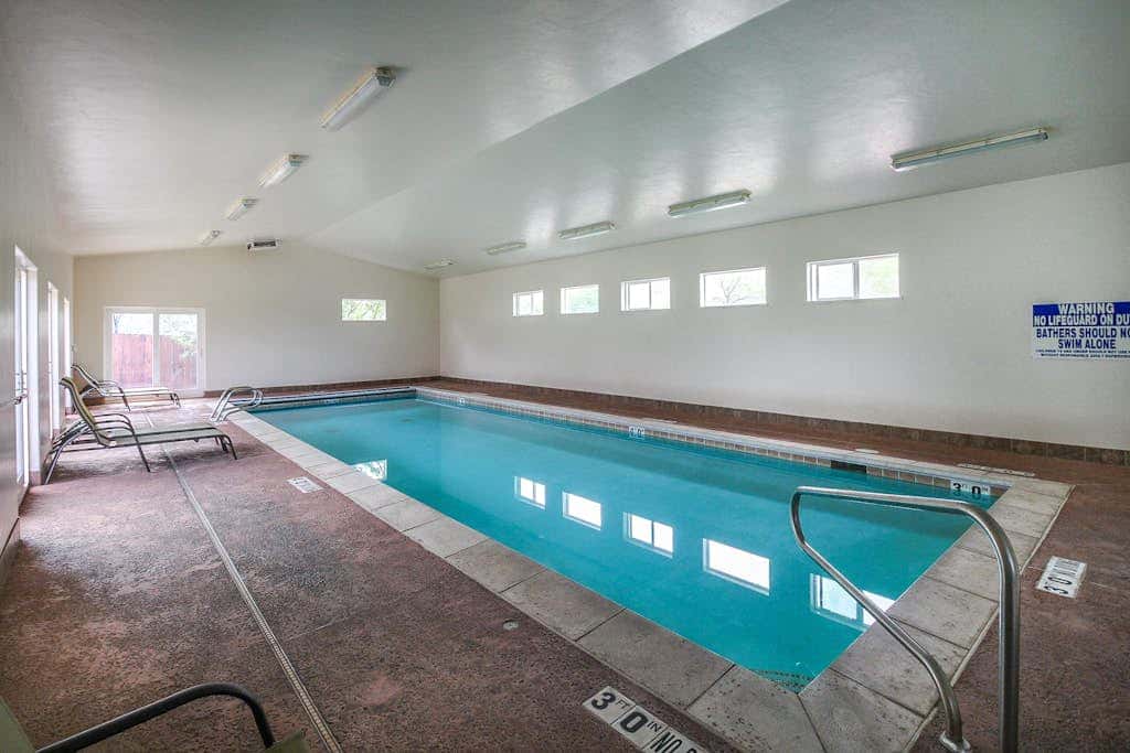 Beautiful Dog-Friendly Home with Shared Indoor Pool, Yard, WiFi, and Fireplace