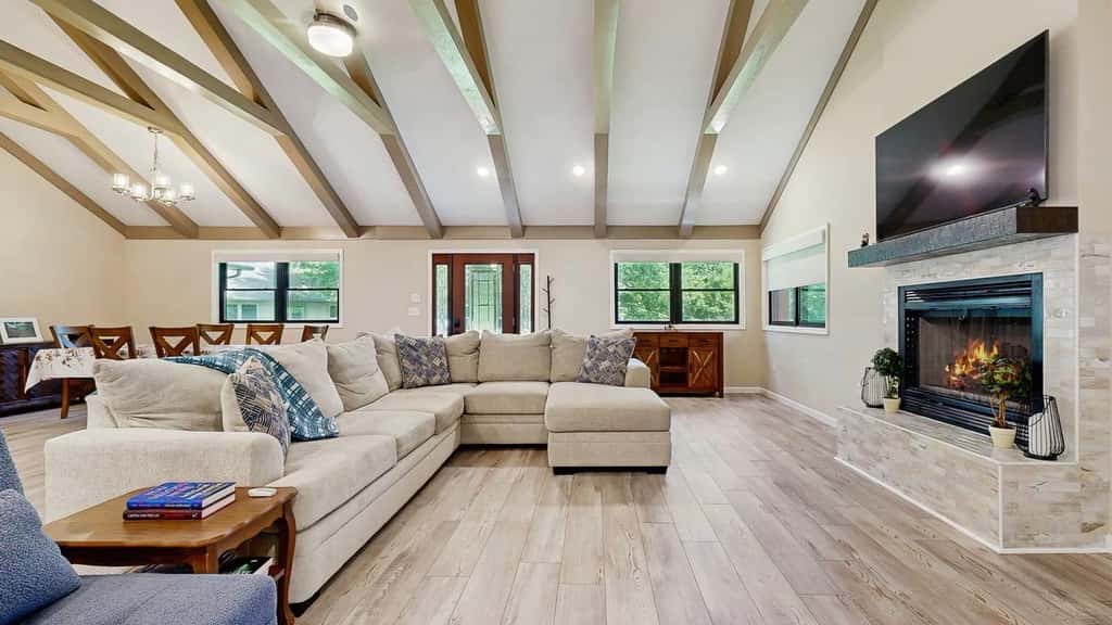 Cozy Creekside Retreat with Screened Porch & Outdoor Grill