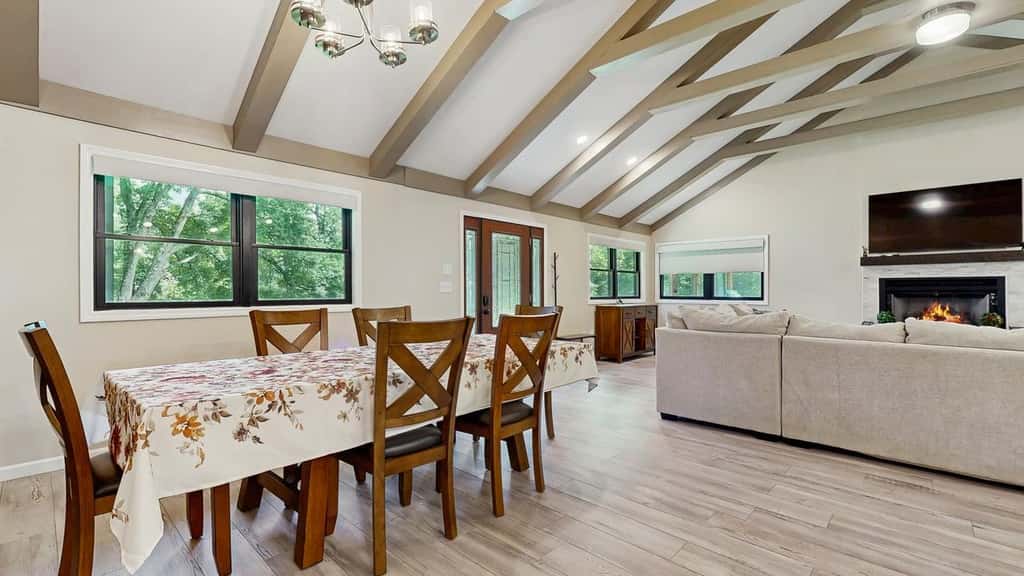 Cozy Creekside Retreat with Screened Porch & Outdoor Grill