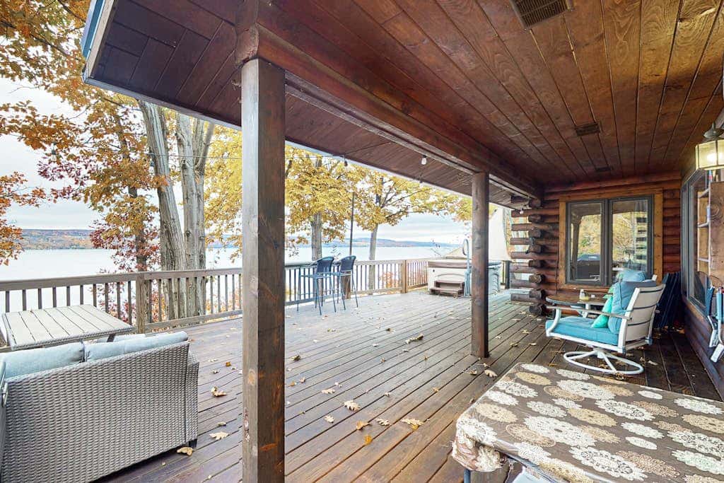 Seneca Lake Log Cabin