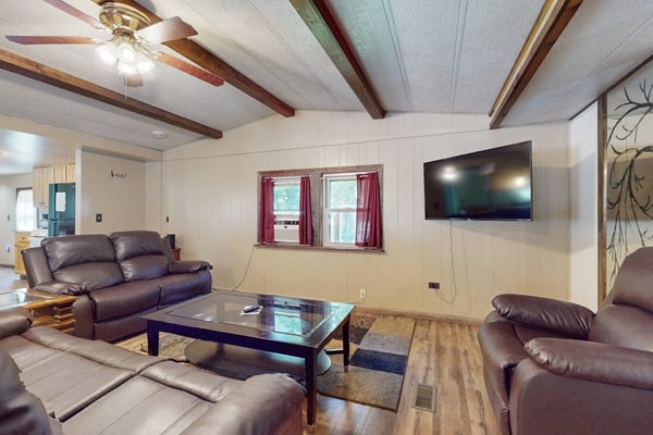 Dog-friendly home with fenced backyard & W/D - lake trails across the street