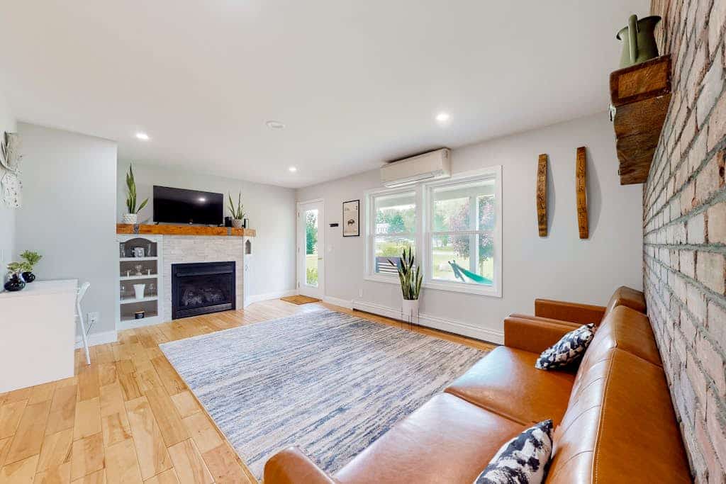 Relaxing two-story home with a deck, firepit, game room, & washer/dryer