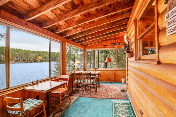 Lakefront Home with WiFi, Dock, Lake Views From the Deck, and Screened-In Porch