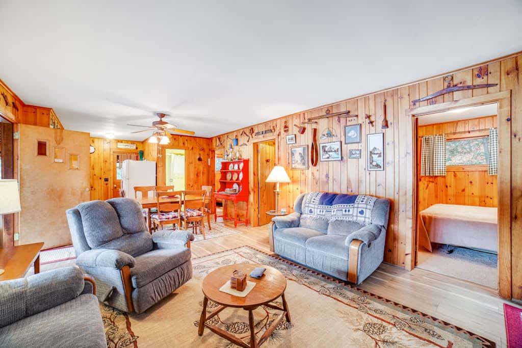 Lakefront Home with WiFi, Dock, Lake Views From the Deck, and Screened-In Porch