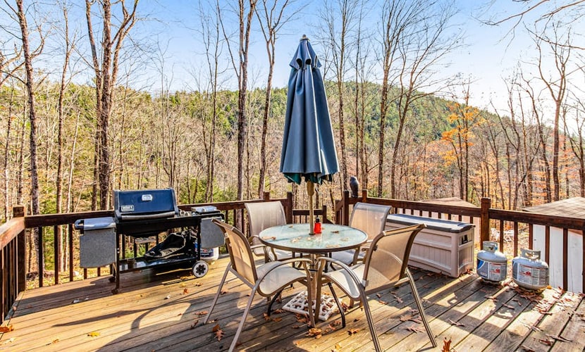 Dog-friendly home with pool table, firepit, wood stove, deck, grill, & WiFi