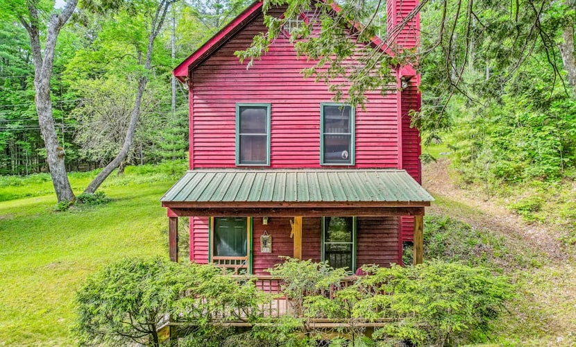 Private, two-story home with a woodstove & firepit - two dogs welcome