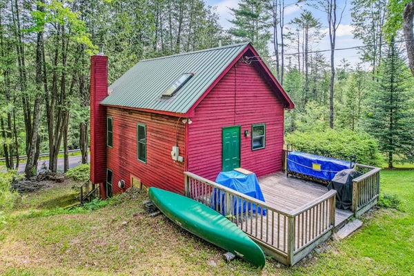 Private, two-story home with a woodstove & firepit - two dogs welcome