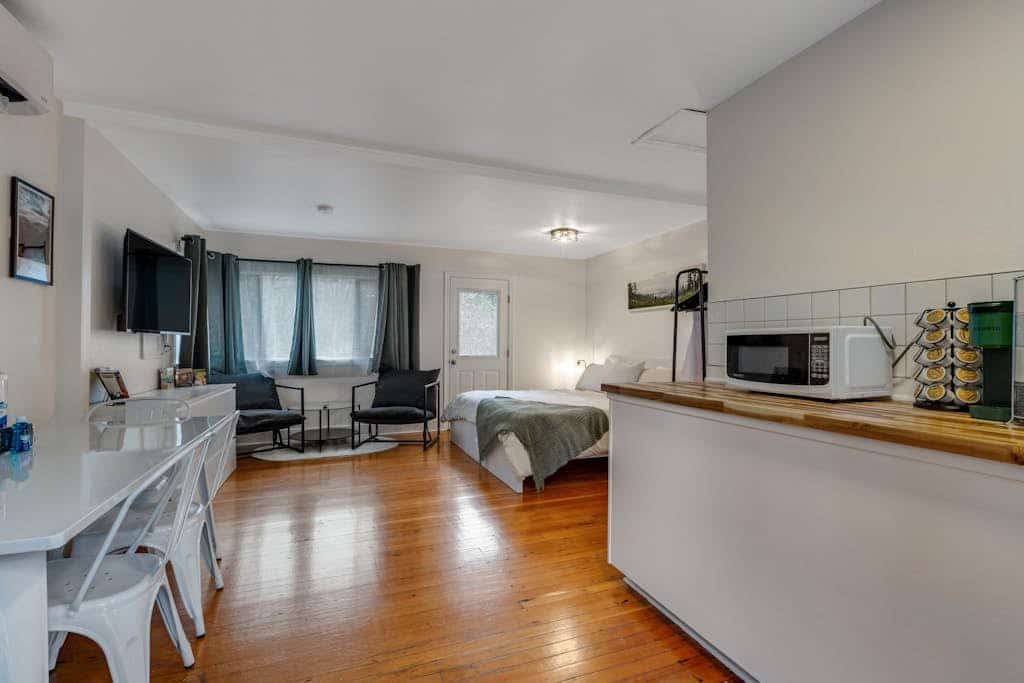 Dog-friendly hiker's studio with mountain views & fast WiFi