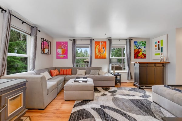 Amazing family retreat w/ game room, firepit, private hot tub, & tranquil views