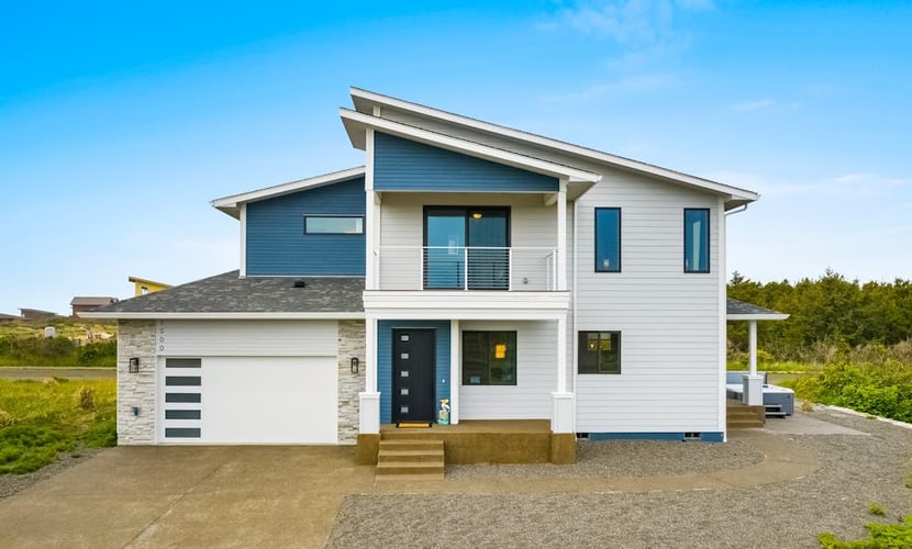 Dog-friendly getaway with a garage game room, private hot tub, & washer/dryer
