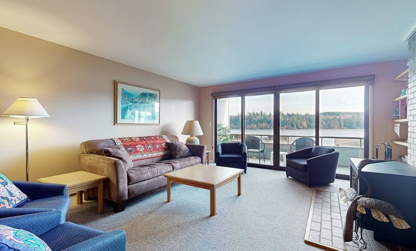 Port Ludlow condos with beautiful water views