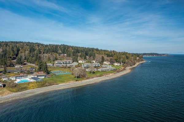 Port Ludlow condos with beautiful water views
