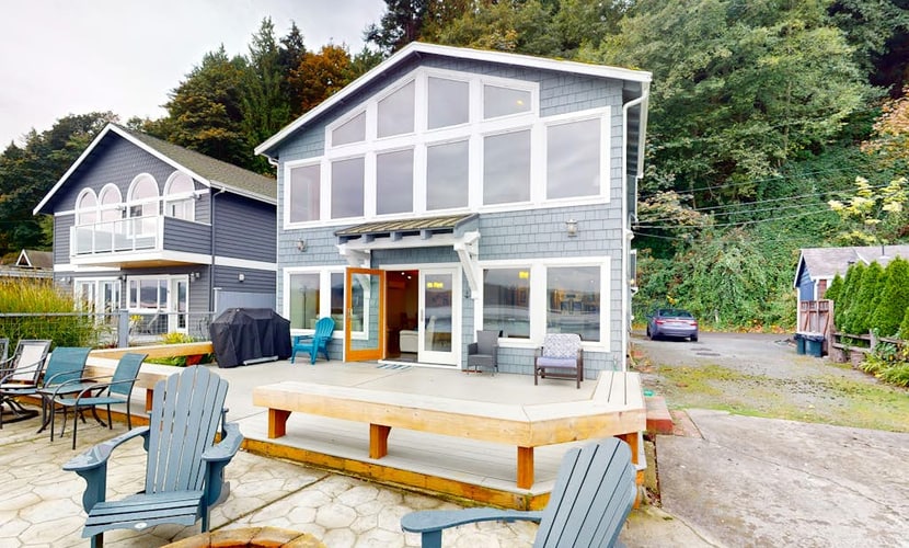 Whalehouse Waterfront Haven w/ Boat Launch, Fireplaces & Large Deck