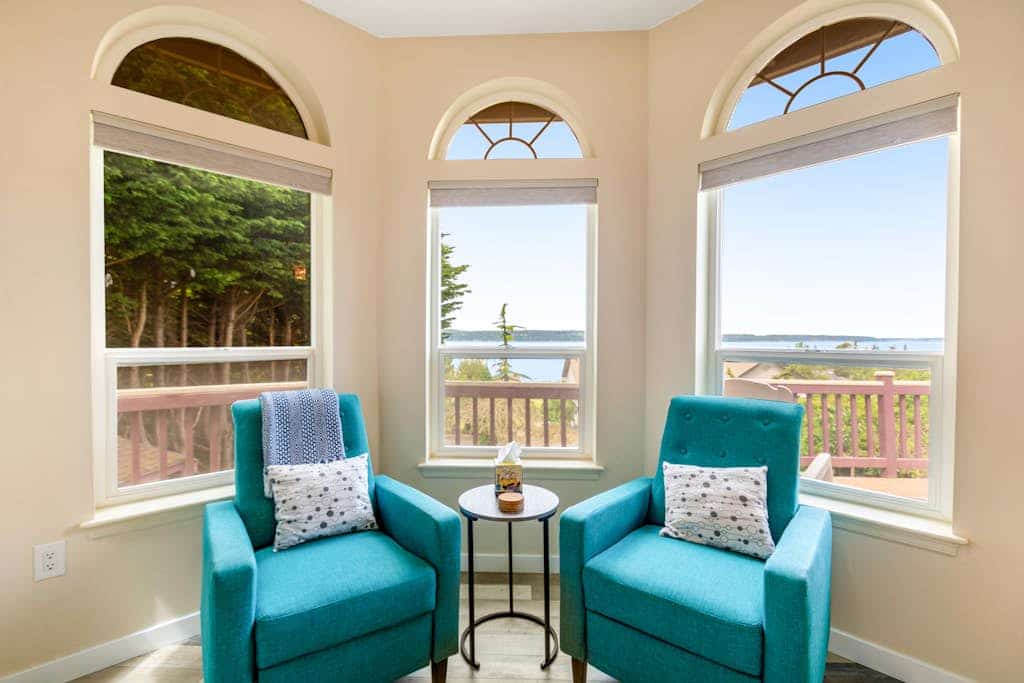 Driftwood Hideaway | Gourmet Kitchen, Large Deck with Sound Views, EV Charger