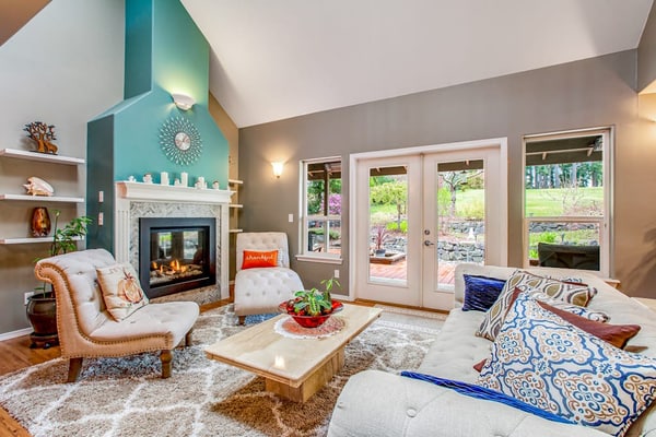 Fairway-view home with deck, grill, central AC, game room, Ping-Pong, & WiFi