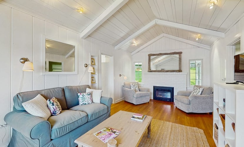 Historic Waterfront Farmhouse with Stunning Eagle Harbor Views