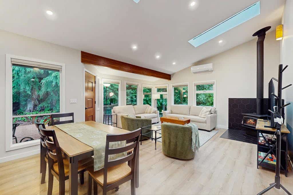 Modern island home with spacious living & quiet privacy