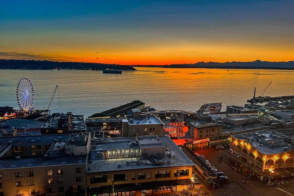 Pike Place Olympic View