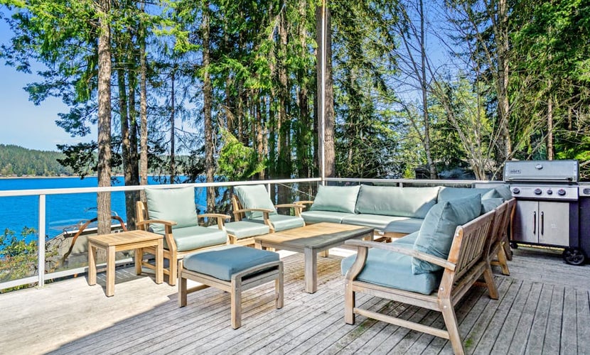 Dog-Friendly Home with Canal Views, Game Room, Furnished Deck, Hot Tub & Patio