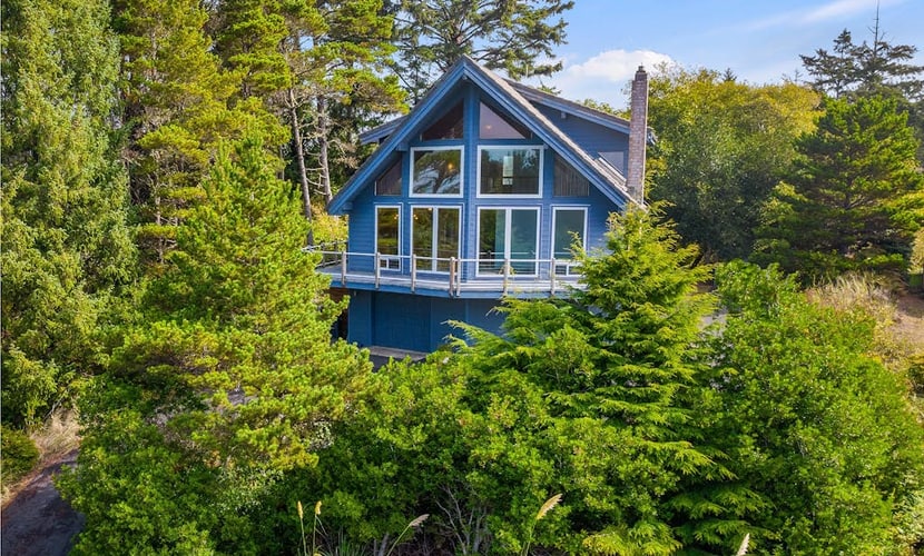 Peaceful Retreat w/ View, Steps to Beach and Dog Friendly