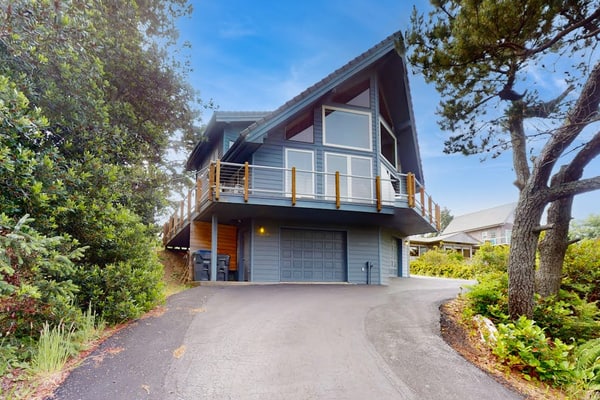 Peaceful Retreat w/ View, Steps to Beach and Dog Friendly