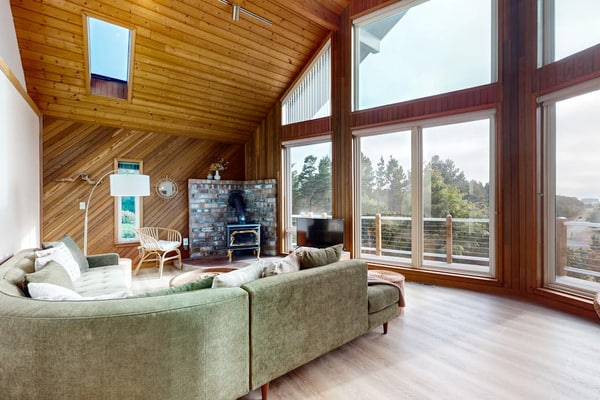 Peaceful Retreat w/ View, Steps to Beach and Dog Friendly