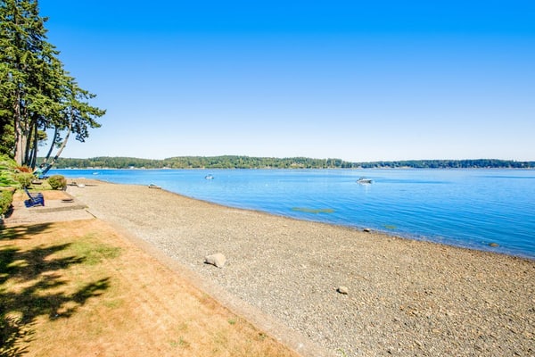 Updated home on the water with 2 decks, amazing views, & amenities to enjoy