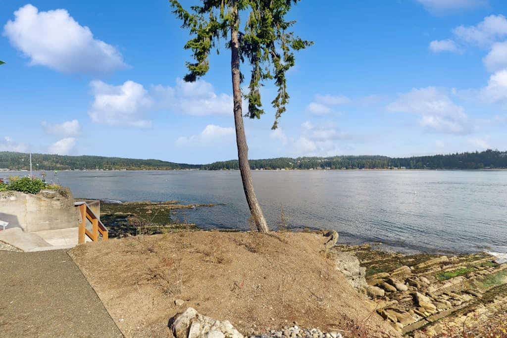 Waterfront home with a full kitchen, gas fireplace, W/D, & kayaks  - views