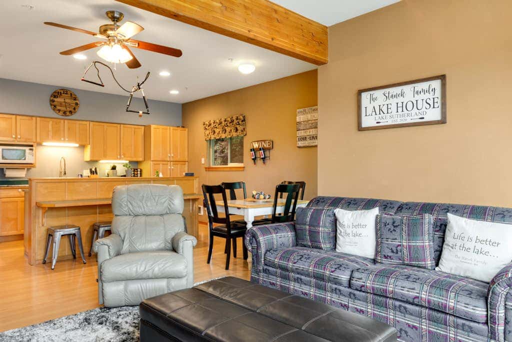 Lake Sutherland Ski Condo