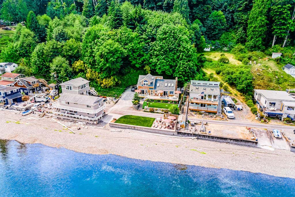 The Tyee Beach Blue Heron