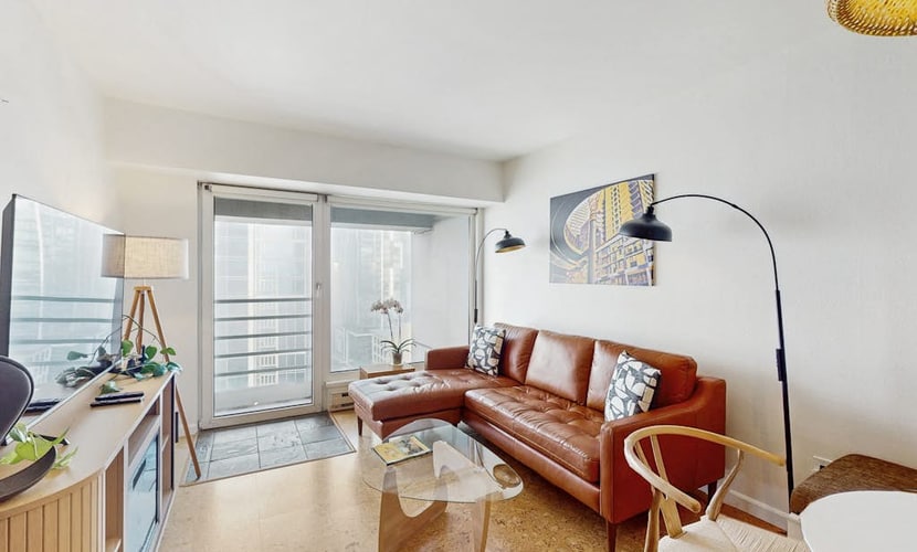 Downtown condo with shared indoor pool & hot tub near Pike Place Market