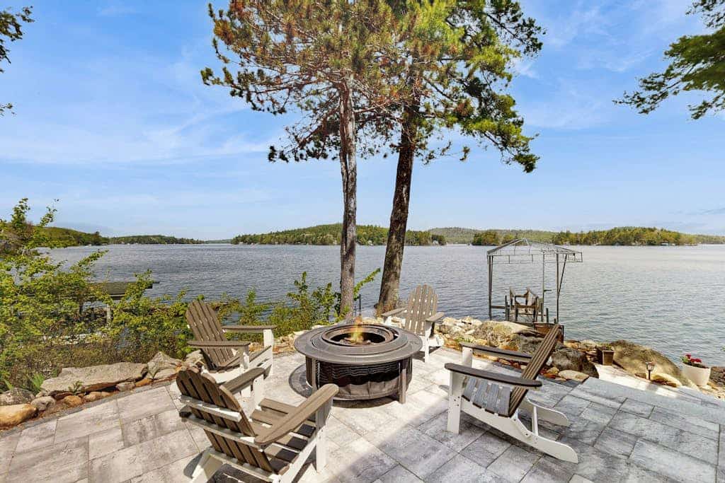 Renovated home with a water view, washer/dryer, full AC & deck