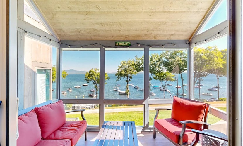 The view-Enjoy Lake Winni both on & off the water-outdoor enthusiasts dream