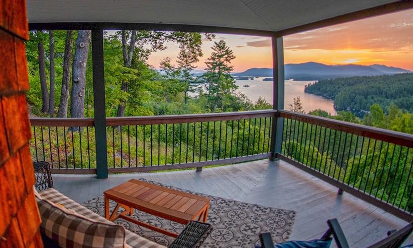 Home with beach access, incredible water views, washer/dryer & golf nearby
