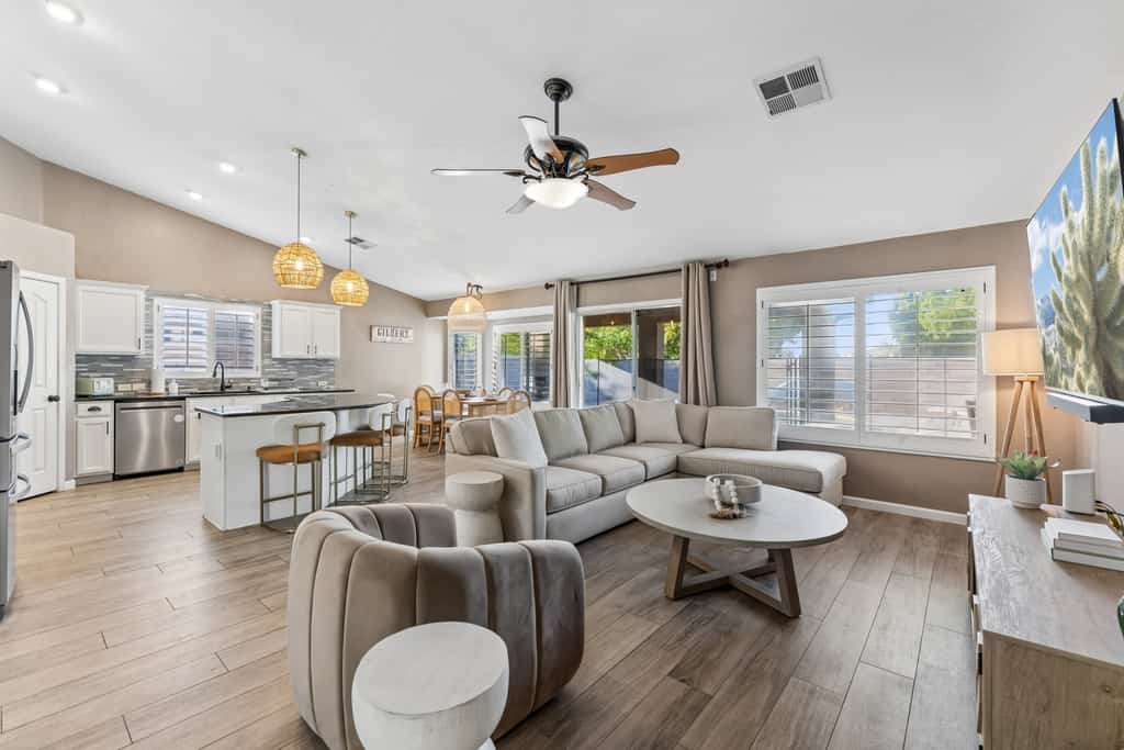 Desert Cactus Hideaway | Pool & Putting Green | Firepit | Gilbert
