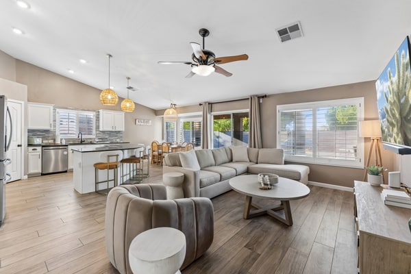 Desert Cactus Hideaway | Pool & Putting Green | Firepit | Gilbert