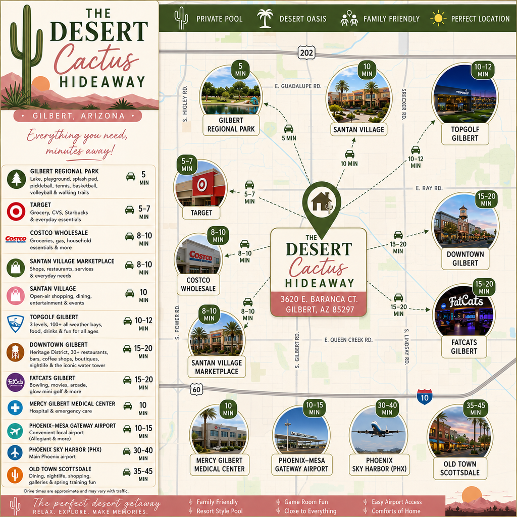 Desert Cactus Hideaway