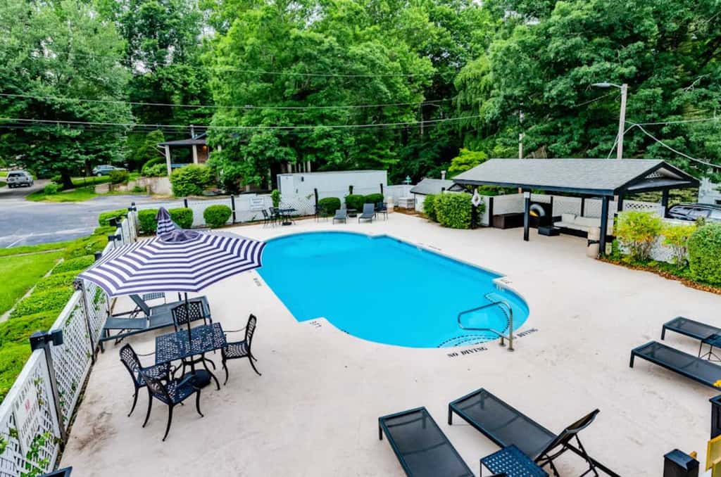 Unwind by the Fire Pit, Splash in the Pool & Explore Flat Rock