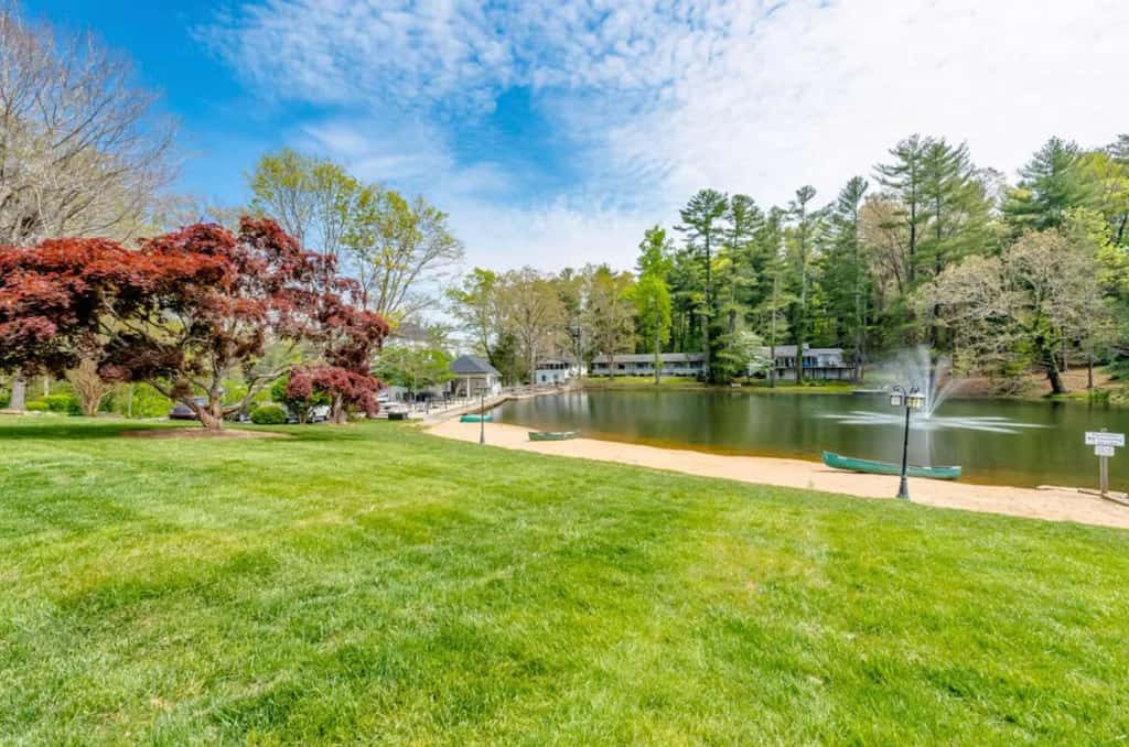 Unwind by the Fire Pit, Splash in the Pool & Explore Flat Rock