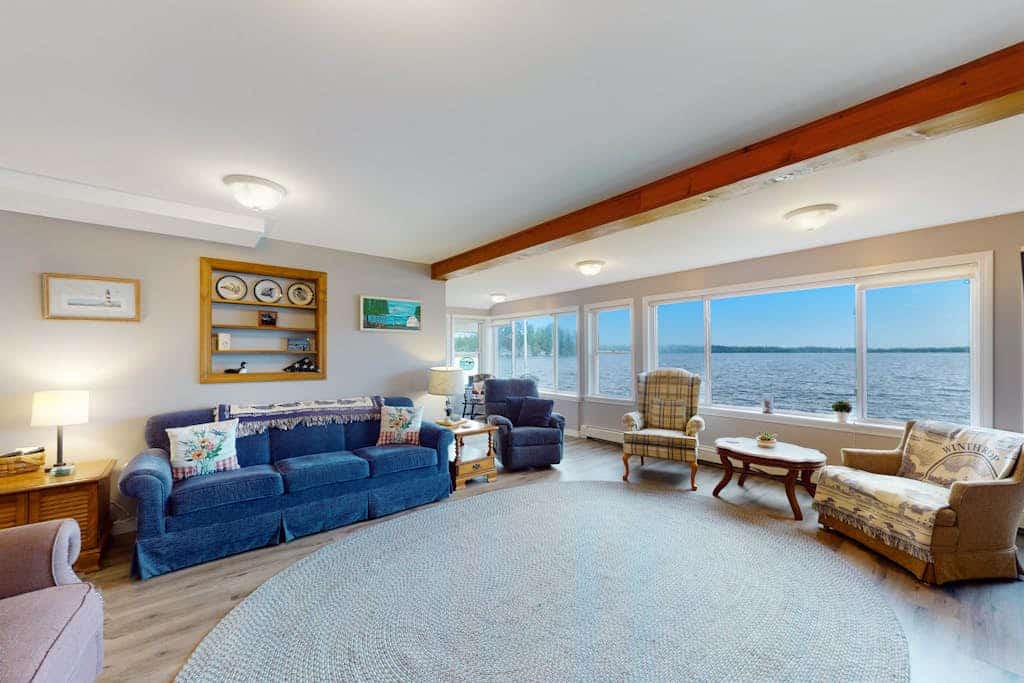 Classic lakefront property with fishing, swimming, and unbeatable sunrises