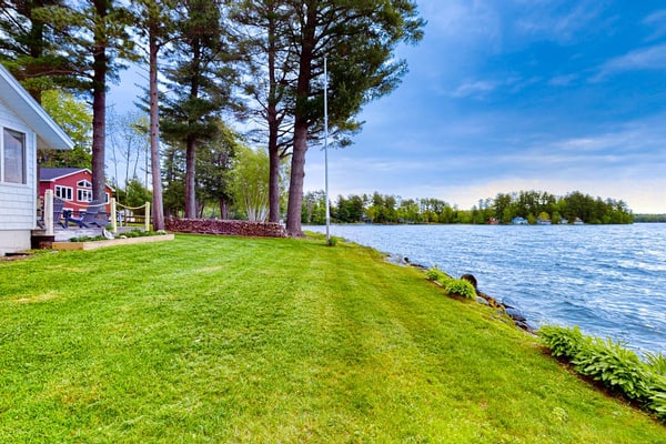 Classic lakefront property with fishing, swimming, and unbeatable sunrises