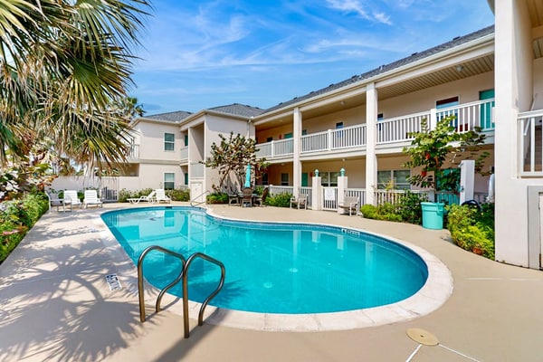 Dog-friendly condo with WiFi & pool - one block to beach access