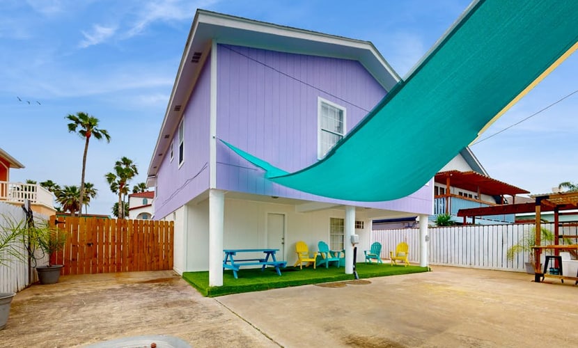 Charming coastal escape with balcony, patio, & firepit - steps to the beach