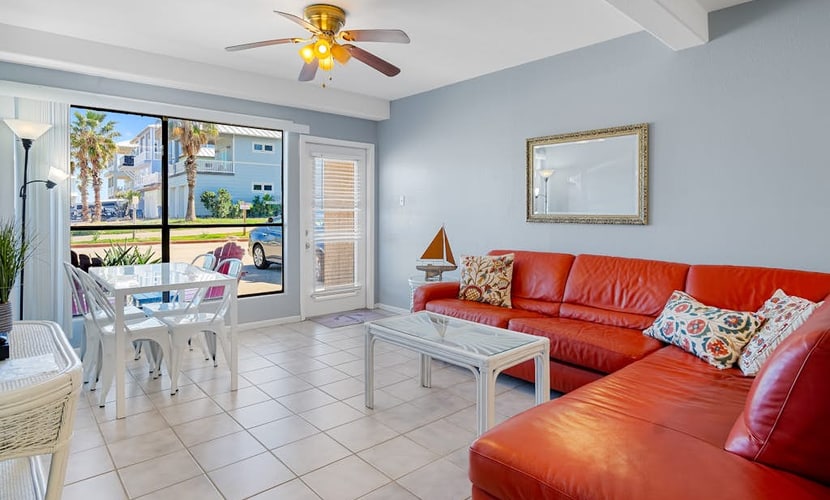 Gulf Coast condo with a pool & a furnished patio - short walk to the beach