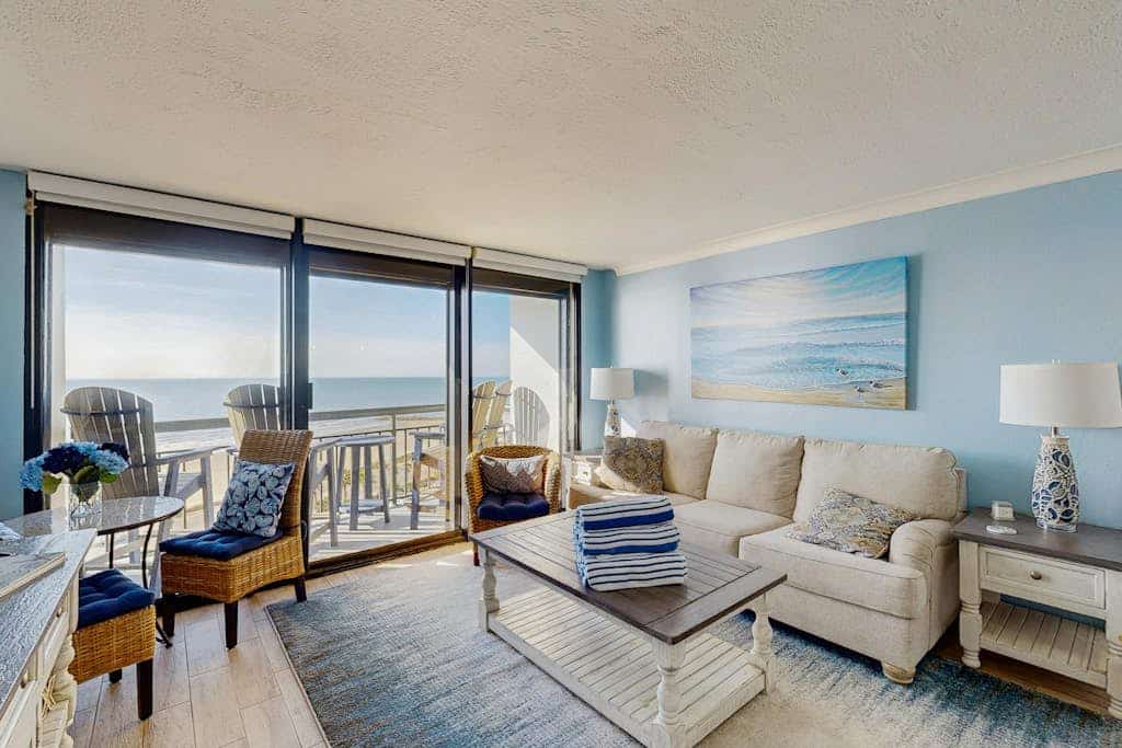 San Luis Resort Condo with ocean view, balconies, shared hot tub & pool, WIFI