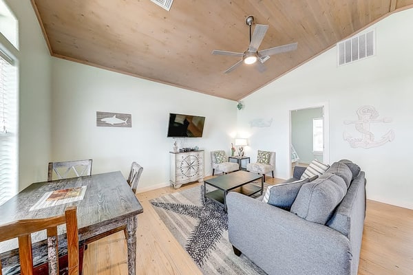 Coastal home with patio & deck - near eateries, shops & beach