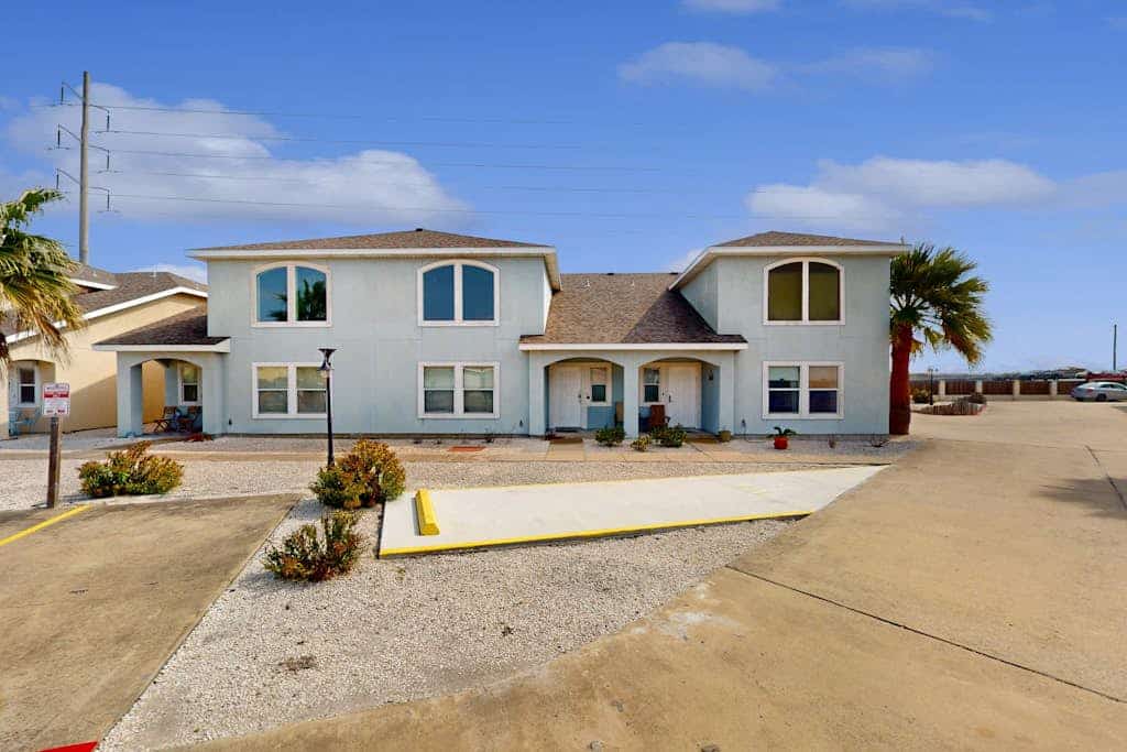 The Blue House by Whitecap Beach