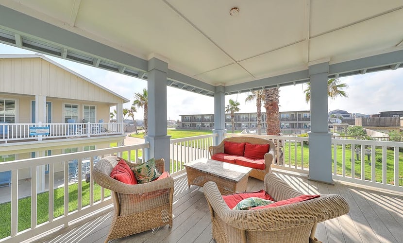 Spacious Gulf-view retreat with pool, firepit, & boardwalk to the beach